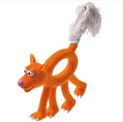 Игрушка "Собака с канатным хвостом" 12 см L -420