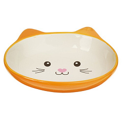 Миска керамическая "Кошачья мордочка" 0,23 л 1304 DOGMAN