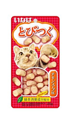 INABA Лакомство запеченое для кошек Tobitsuko Tobitsuko со вкусом куриного бульона 25 г