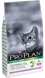 PROPLAN CAT STERILISED для кастрир. индейка (промо 1,5 + 400)