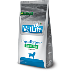 Farmina (Фармина) Vet Life Hypoallergenic canine Egg & Rice 12 кг