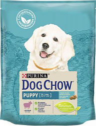 DOG CHOW PUPPY, сухой корм для щенков, ягнёнок 2,5 кг