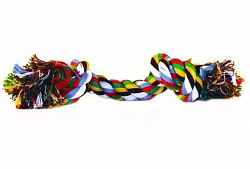 Игрушка для мелких собак канатная 2 узла средняя 20 см, Mr Pets