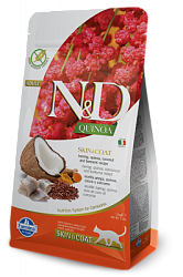 Farmina (Фармина) N&D Grain Free Quinoa Skin&Coat Herring  д/к сельдь и киноа 1,5 кг 8807