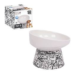 Миска керамическая на ножке URBANSTYLE TILT'D 250 мл Mpets