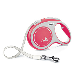 FLEXI Рулетка NEW COMFORT S трос 8 м до 12 кг, красный