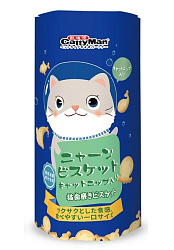 CATTYMAN Молочные бисквиты для кошек на основе кошачьей мяты для чистки зубов 60 г