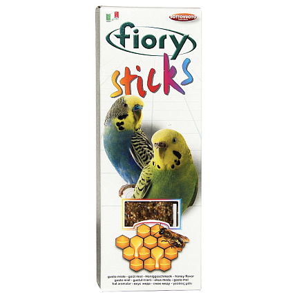 FIORY палочки для попугаев Sticks с мёдом 2х30 г