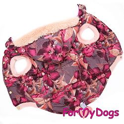 FOR MY DOG Куртка бордо (А1) FW609/2-2018