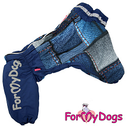 FOR MY DOG Комбинезон синий для мальчиков (С2) FW762/3-2019M