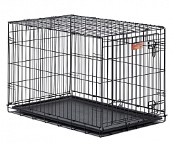 Клетка MidWest iCrate для собак 93х58х63h см, 1 дверь, черная (32002)