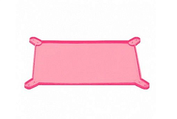 Силиконовый коврик д/собачьих пеленок розовый средний 480*330*7 мм 7867 