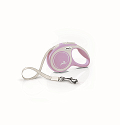 FLEXI Рулетка NEW COMFORT XS ремень 3м до 12 кг розовый 61016F