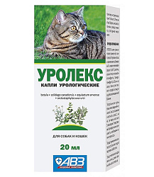 Уролекс 20 мл для кошек и собак АВЗ