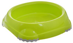 Миска пластиковая Smarty bowl с антискольжением, лимонный 23*10 см 14H104329