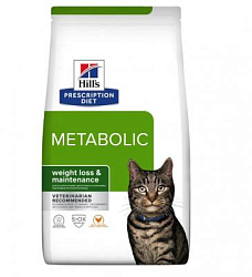 Hill's (Хиллс) вет.диета Metabolic коррекция веса для кошек 250 г 2146