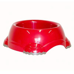 Миска пластиковая Smarty bowl с антискольжением, ярко-розовый 23*10 см 14H104328