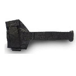 Намордник "Дарэлл" нейлон.регулируемый №4 20-25 см черный 055204черн