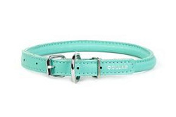 Ошейник "Collar Glamour" для длинношерстных собак (ширина 8 мм, длина 25-33 см) ментоловый 224113