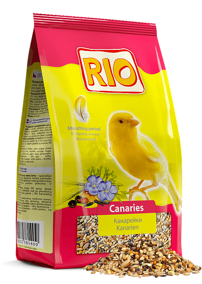 RIO корм для канареек во время линьки 500 г