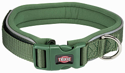 Ошейник Premium с неопреновой подкладкой  L-XL 55-61 см/30 мм лесной 207019Trixie