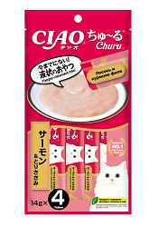 INABA CIAO Влажный корм для кошек Yaki Katsuo Dinner Тунец Кацуо с морск.гребеш. и ширасу, пауч 50г