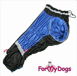 FOR MY DOG Комбинезон черный/синий для мальчиков (К39) FW1031-2021 M