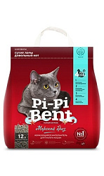 Наполнитель Pi-Pi-Bent (ПИ-ПИ-БЕНТ) Морской бриз 5 кг 12л
