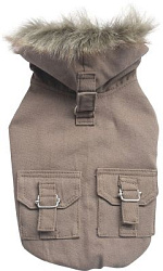 Куртка DoggyDolly brown W204 XS