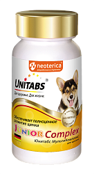 Unitabs (Юнитабс) ЮниорКомплекс c B9 для полноценного развития для щенков 100 таблеток, Неотерика