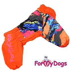 FOR MY DOG Комбинезон оранжевый для девочек (А0) FW773/1-2019 F