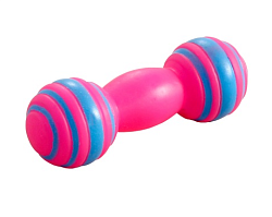Игрушка для мелких пород Гантель Виниловая 11 см, BUDDY