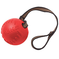 Мяч с лентой Doglike (коралловый) 4178