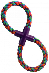 Игрушка для средних собак "Веревка-восьмерка" 28 см Triol