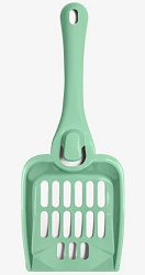 Совок HYGIENE для кошачьего туалета с креплением на бортик, зеленый 255*95*45мм Triol