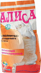 Наполнитель Алиса впитывающий ароматизированный 4,6 л (упак. 4 шт)