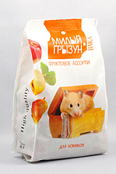 Вака "Милый грызун" фруктовое ассорти д/хомяков 200 г. 70787