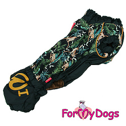 FOR MY DOG Комбинезон "Джунгли" черный  для мальчиков (ТС2) FW878-2020M