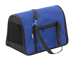 Сумка-переноска FLIP одноцв. разм. M 43*27*30 PerseiLine СП-62 СИНИЙ