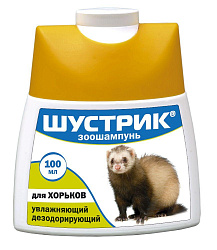 Шампунь "Шустрик" д/хорьков увлажняющий дезодорирующий 100 мл АВЗ