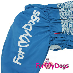 FOR MY DOG Комбинезон   синий для мальчиков  (А1) FW890/2-2020 М