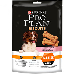 Лакомство PROPLAN DOG biscuits лосось/рис 175 г 12407241