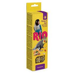 RIO Палочки для средних попугаев с медом и орехами 2*75 г