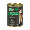 Четвероногий гурман "Brunch" влажный корм для собак с потрошками  340 г.