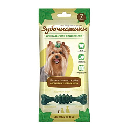 Зубочистики Мятные для собак мелких пород до 10 кг 60 г. 73303976