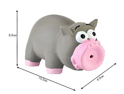 Игрушка для собак "Поросенок" 10,5см, Чистый котик LT17019-S