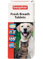 Беафар средство д/жив-х от запаха пасти "Fresh Breath" 40 таб. 132508