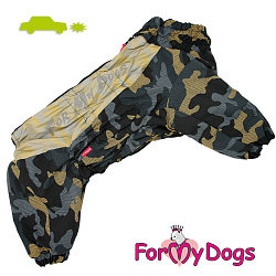 FOR MY DOGS Комбинезон хаки для мальчиков р-р A2