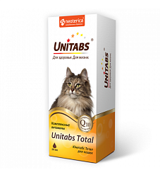 Unitabs (Юнитабс) Тотал витаминно-минеральный комплекс для кошек 20мл, Неотерика
