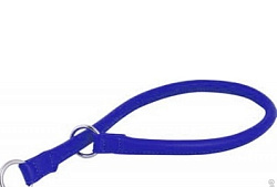 Ошейник-удавка рывковая Collar Glamour 13 мм длина 65 см синий 75442